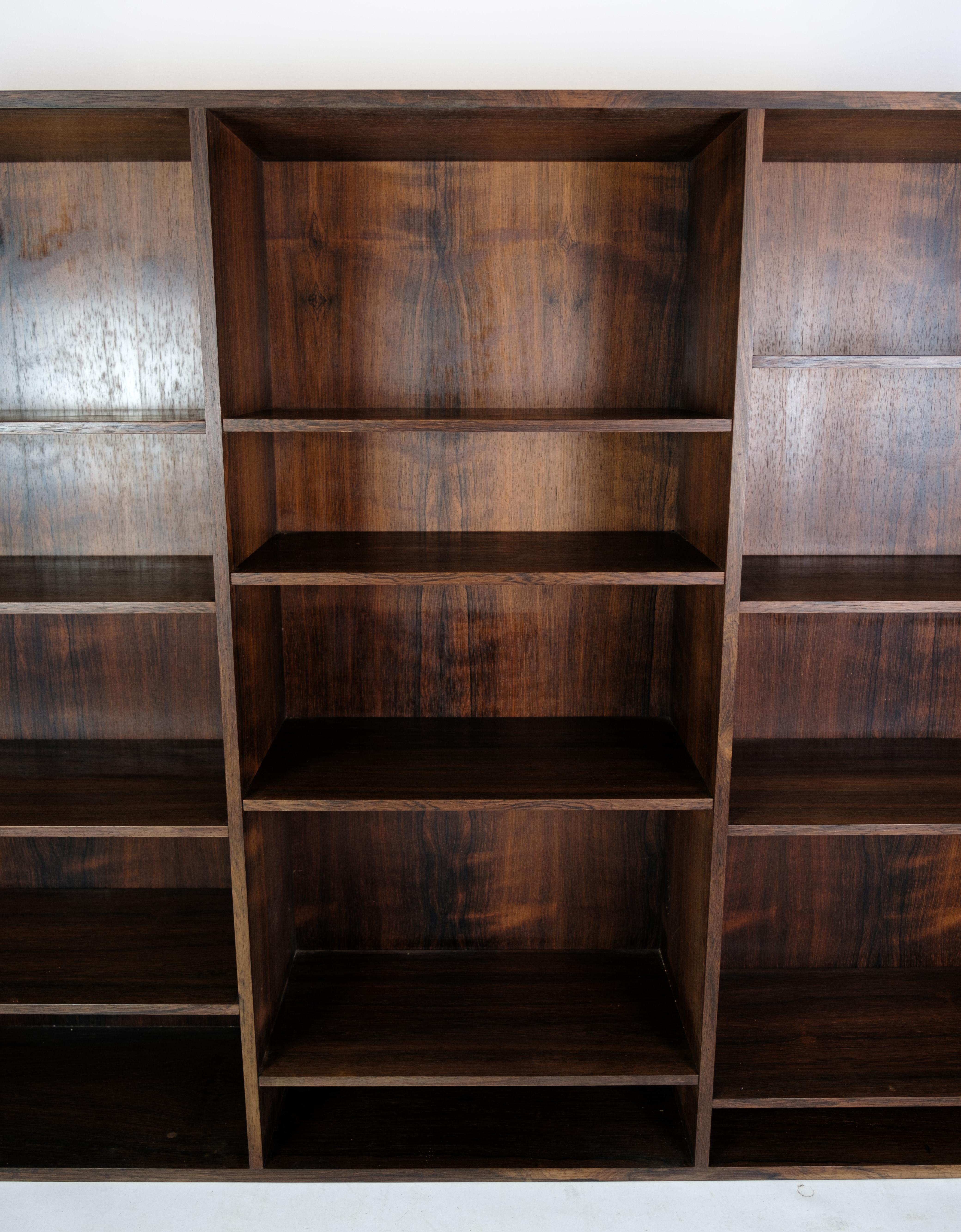 Bookcase In Rosewood of Danish Design From the 1960 In Good Condition In Lejre, DK