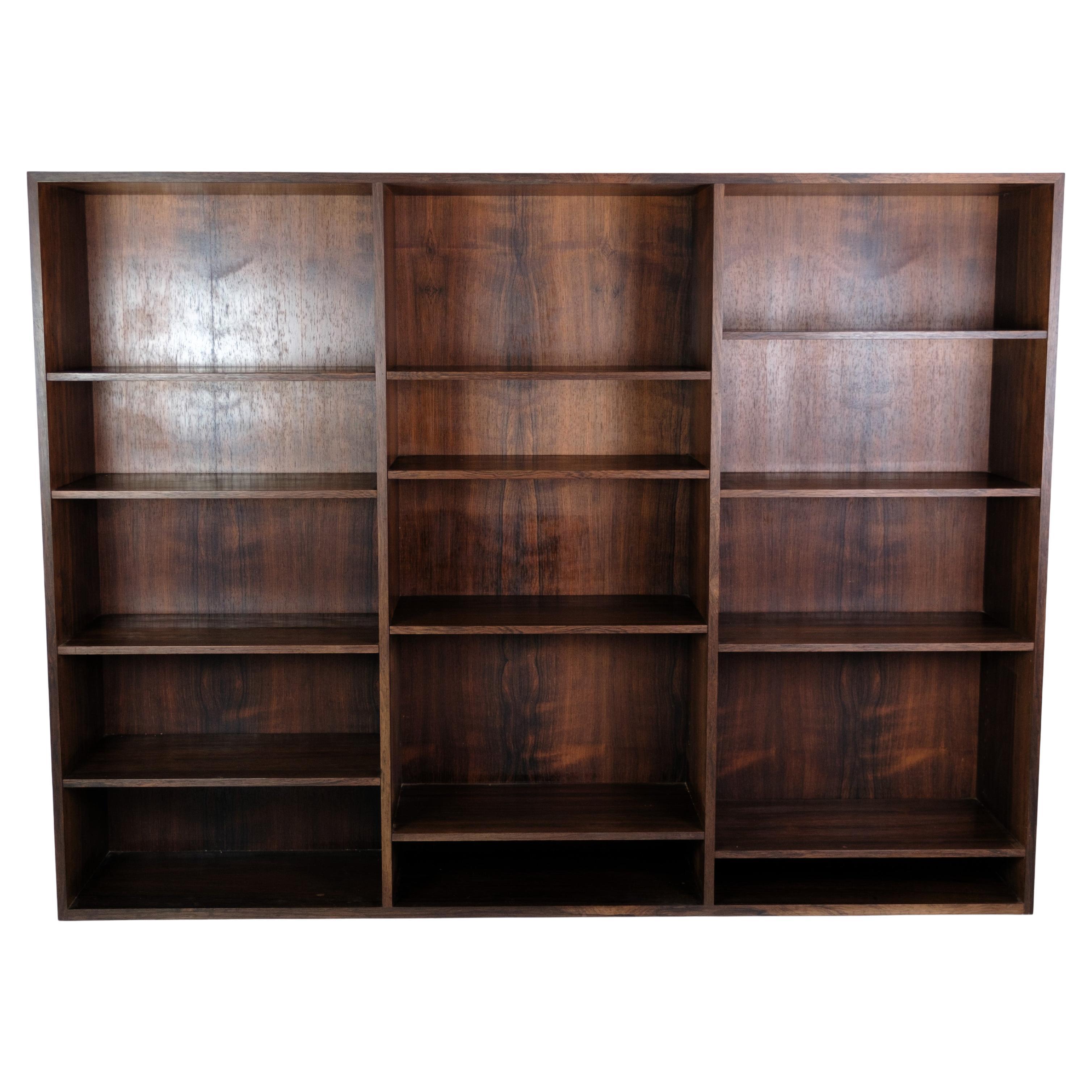Bookcase In Rosewood of Danish Design From the 1960