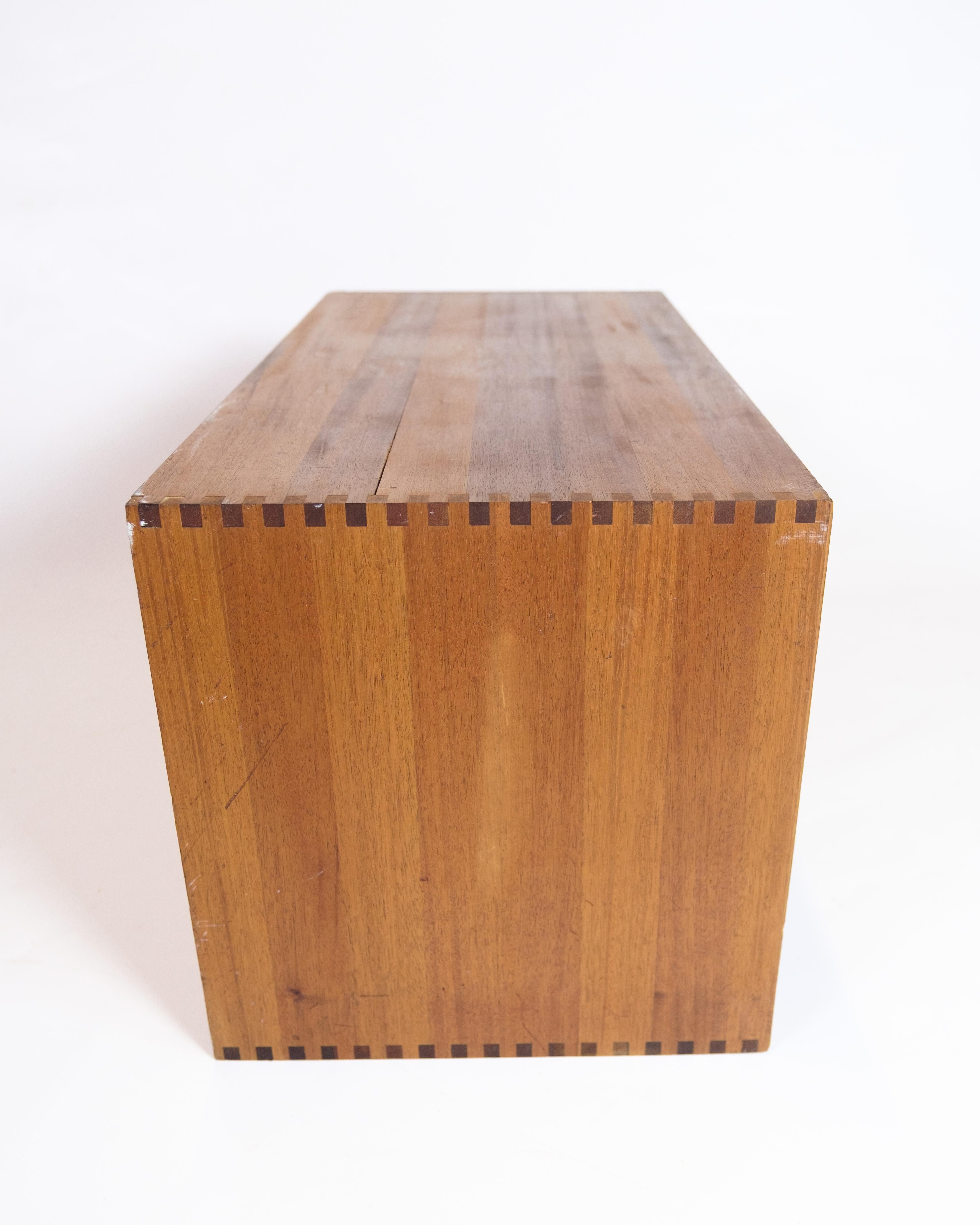 Bücherregal in Teakholz mit Tappede Collections, dänisches Design aus den 1960er Jahren im Angebot 1