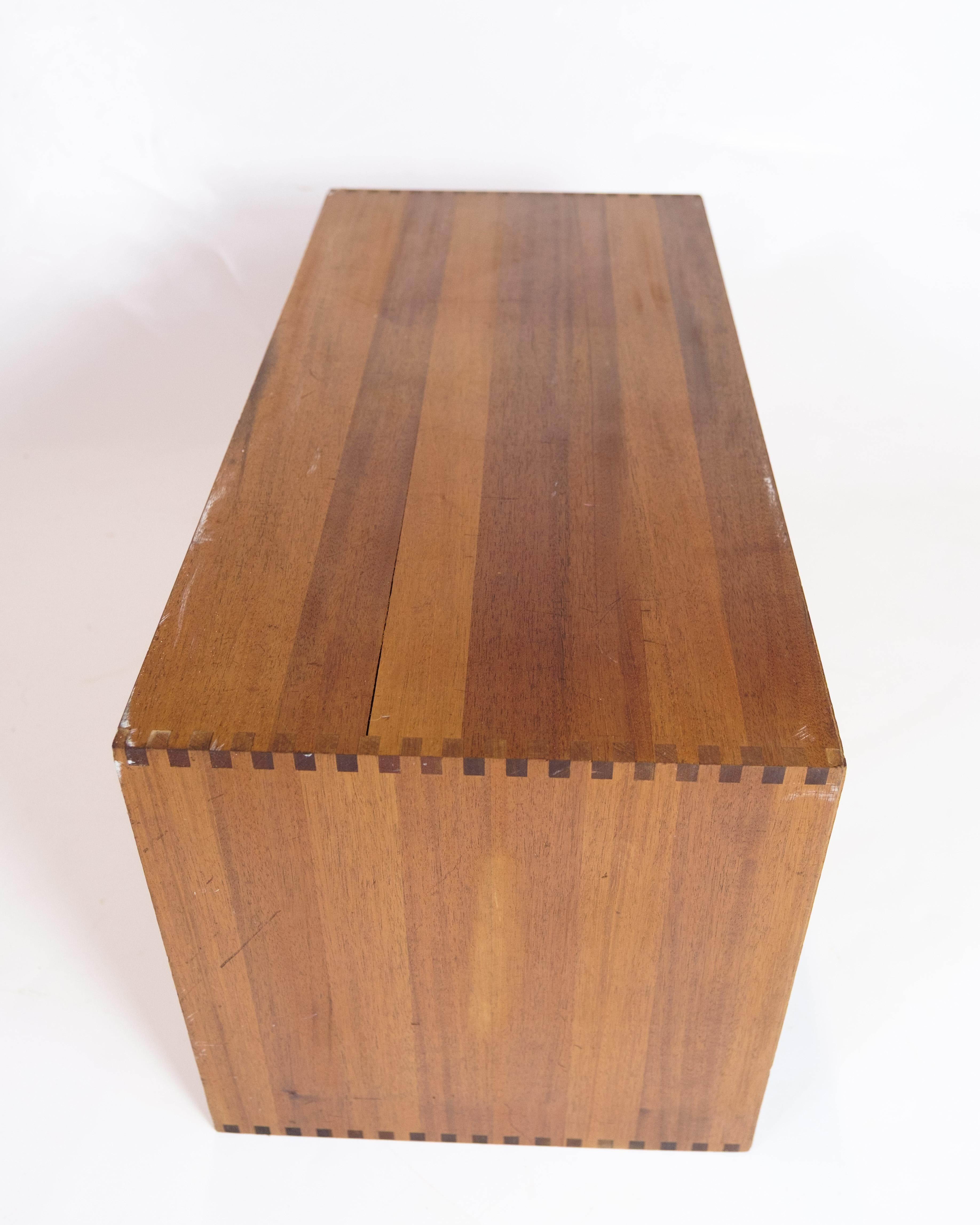 Bücherregal in Teakholz mit Tappede Collections, dänisches Design aus den 1960er Jahren im Angebot 2