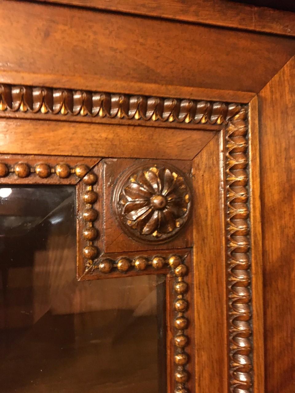 Bookcase in Walnut, French, circa 1890 5