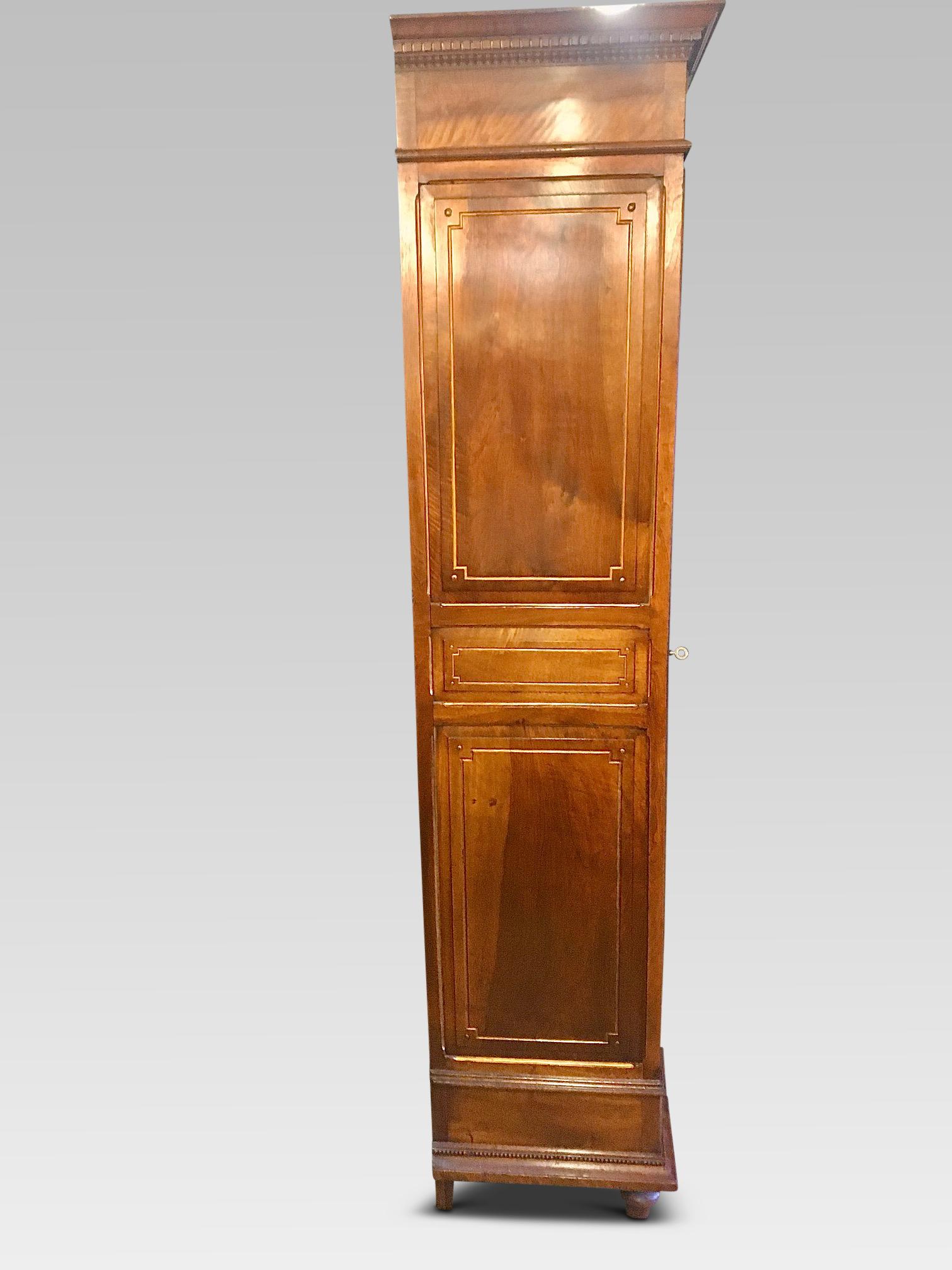 French Provincial Bookcase in Walnut, French, circa 1890