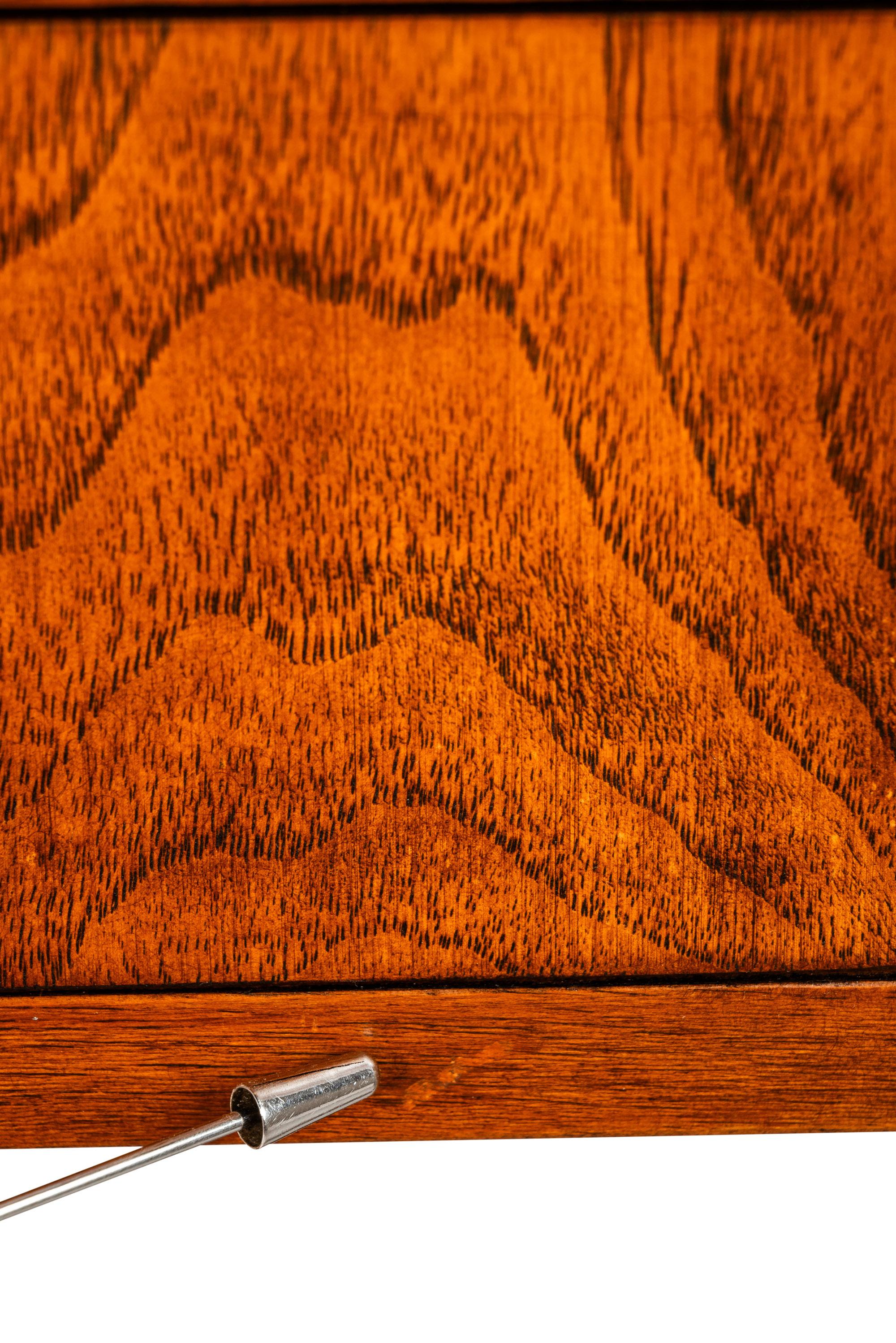 Bookcase in Walnut & Stainless Steel by Jack Cartwright for Founders, USA, 1960s 12