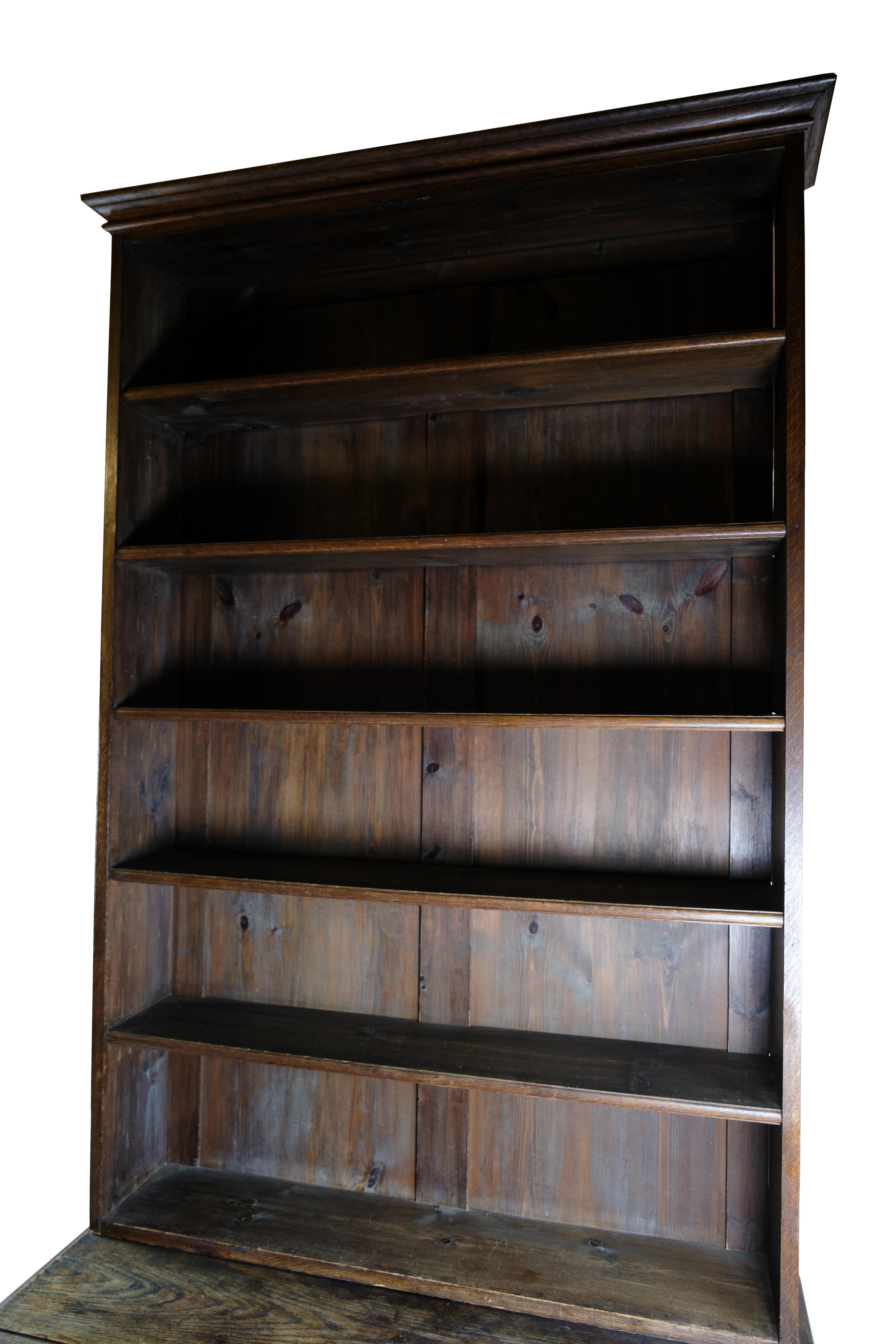 Scandinavian Modern Bookcase Made In Oak From 1890 For Sale