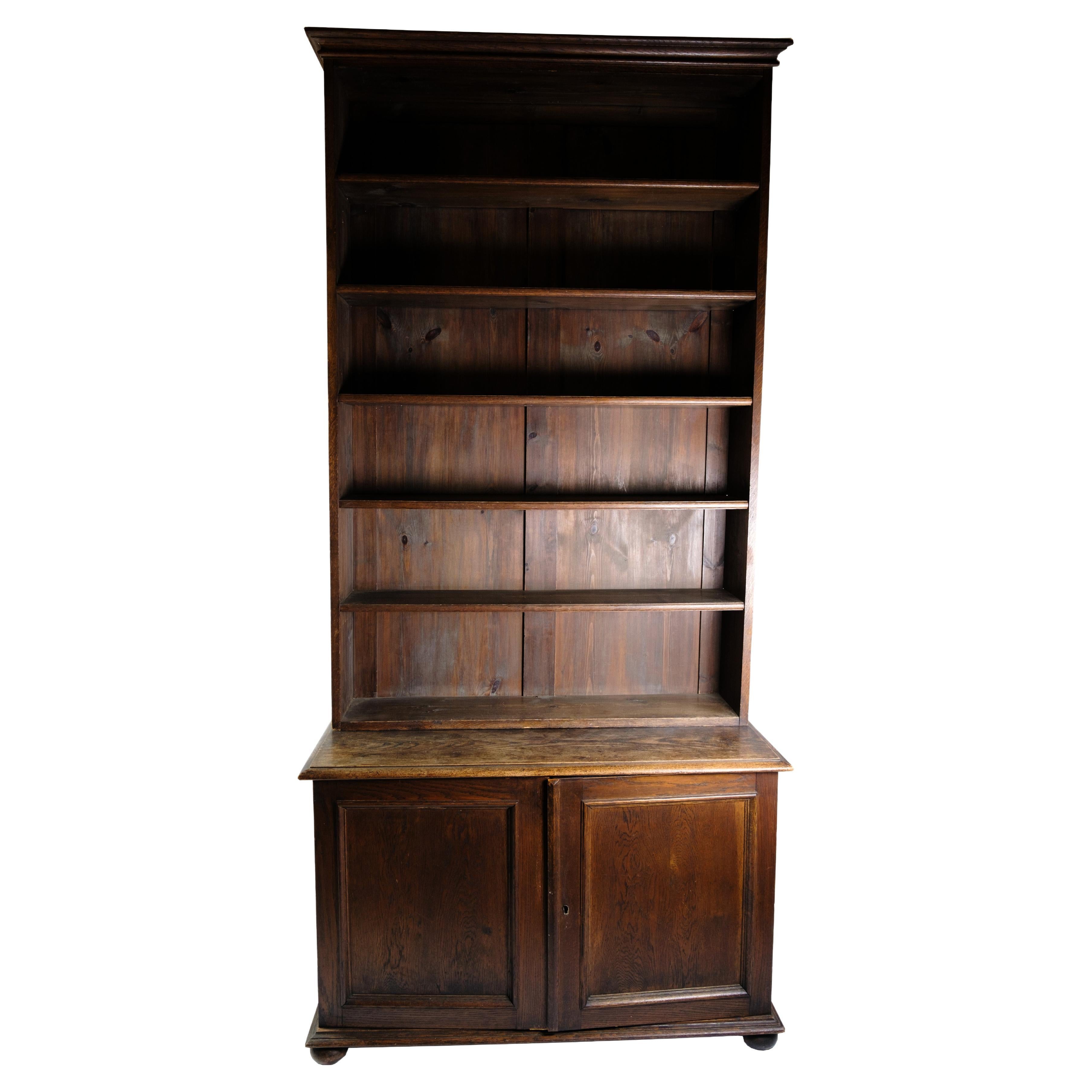 Bookcase Made In Oak From 1890 For Sale