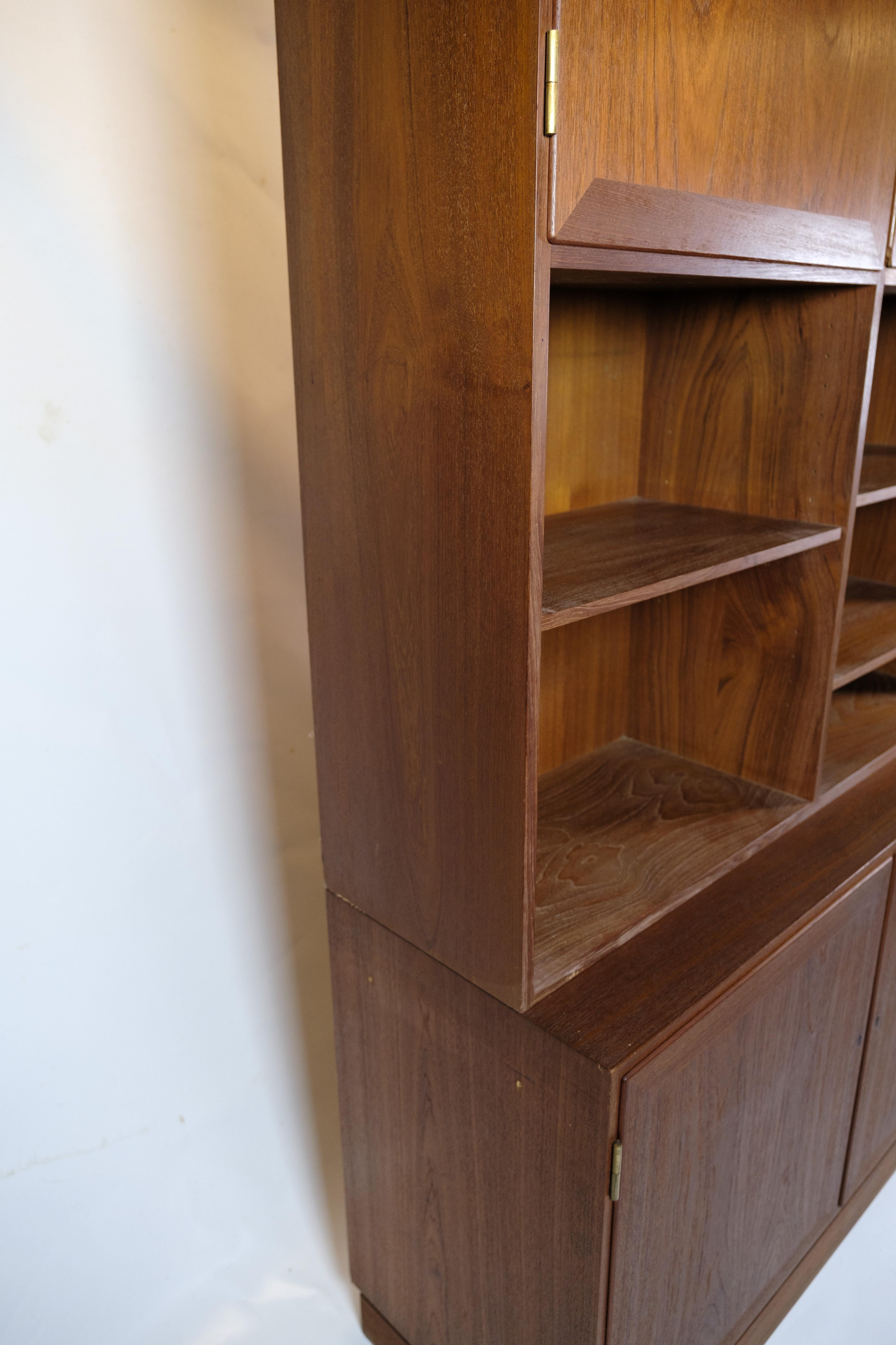 Bookcase Made In Teak, Danish design From 1960s For Sale 4