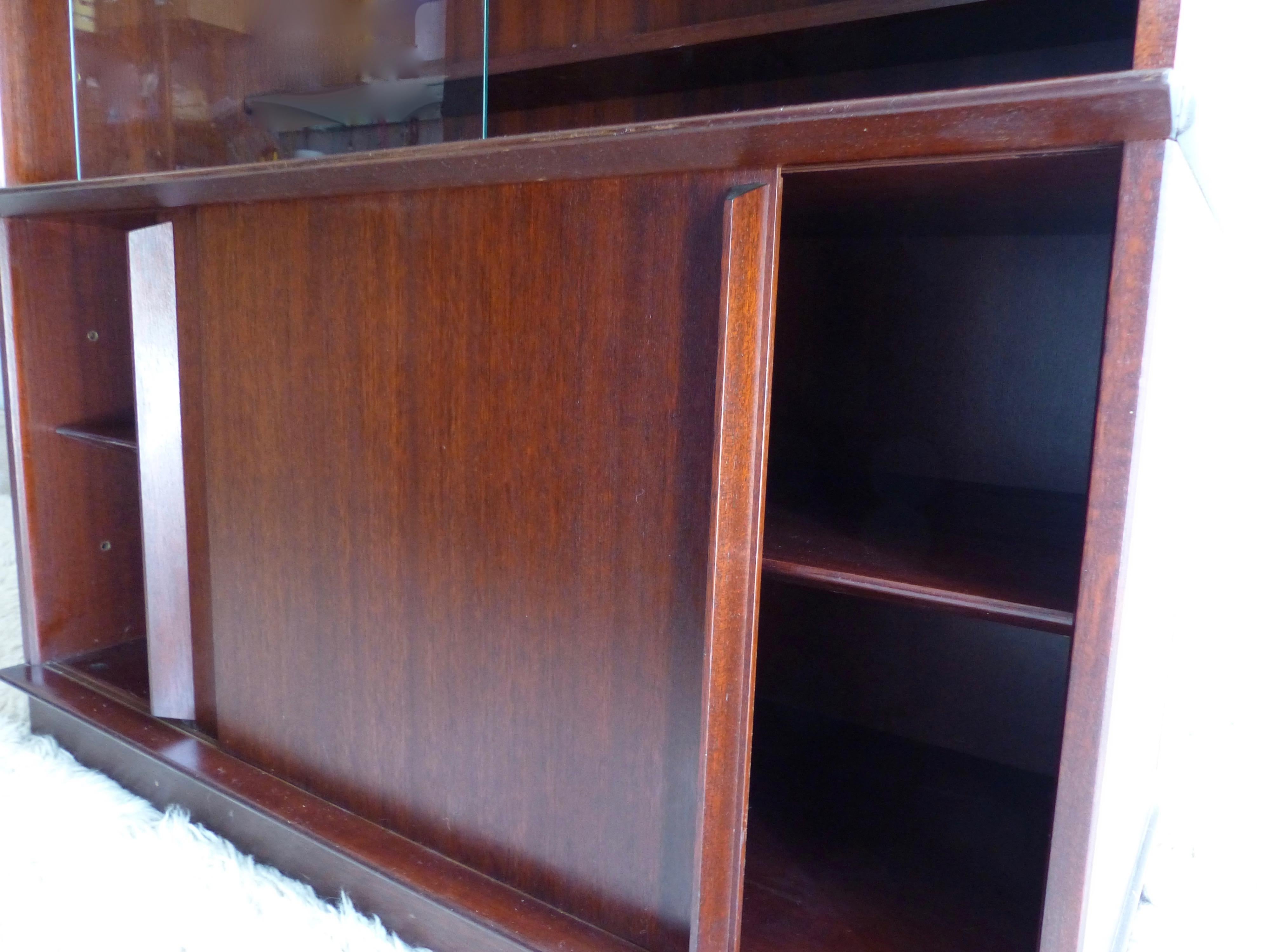 Bookcase Midcentury Oscar by Didier Rozaffy For Sale 2