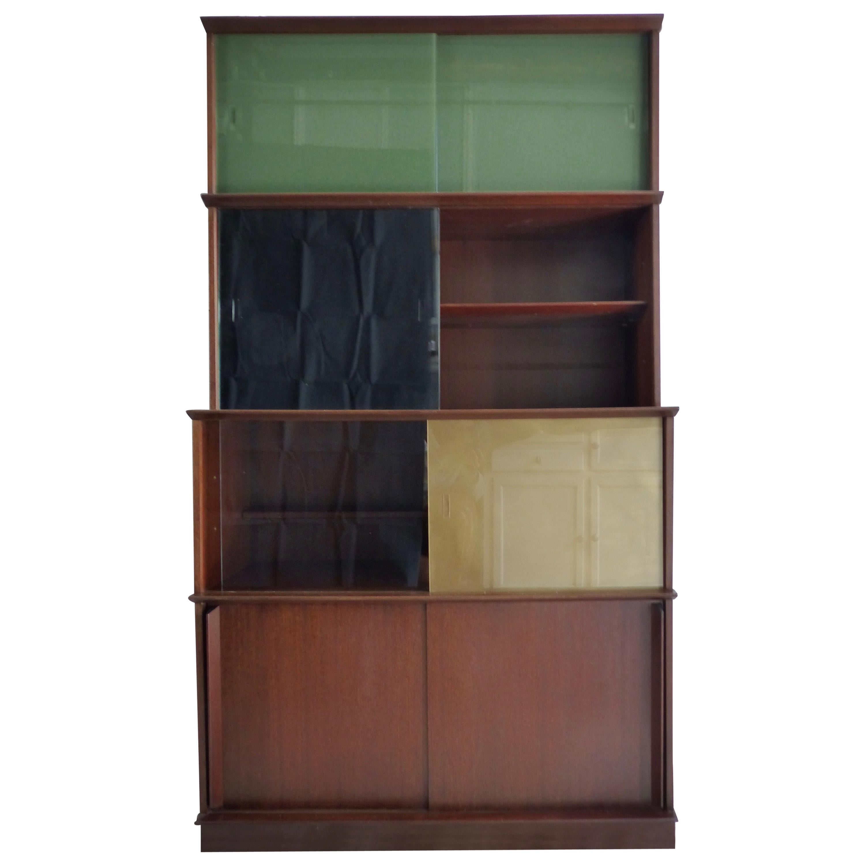 Bookcase Midcentury Oscar by Didier Rozaffy For Sale