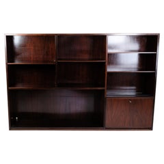 Librería Modelo 35 Fabricada En Palisandro Por Omann Jun. Fábrica de muebles de los años 60