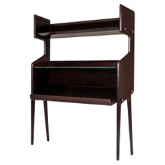 Libreria Model 459 di Ico Parisi in mogano impiallacciato, Italia anni '50