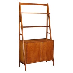 Bookcase Oak Italy 1950s