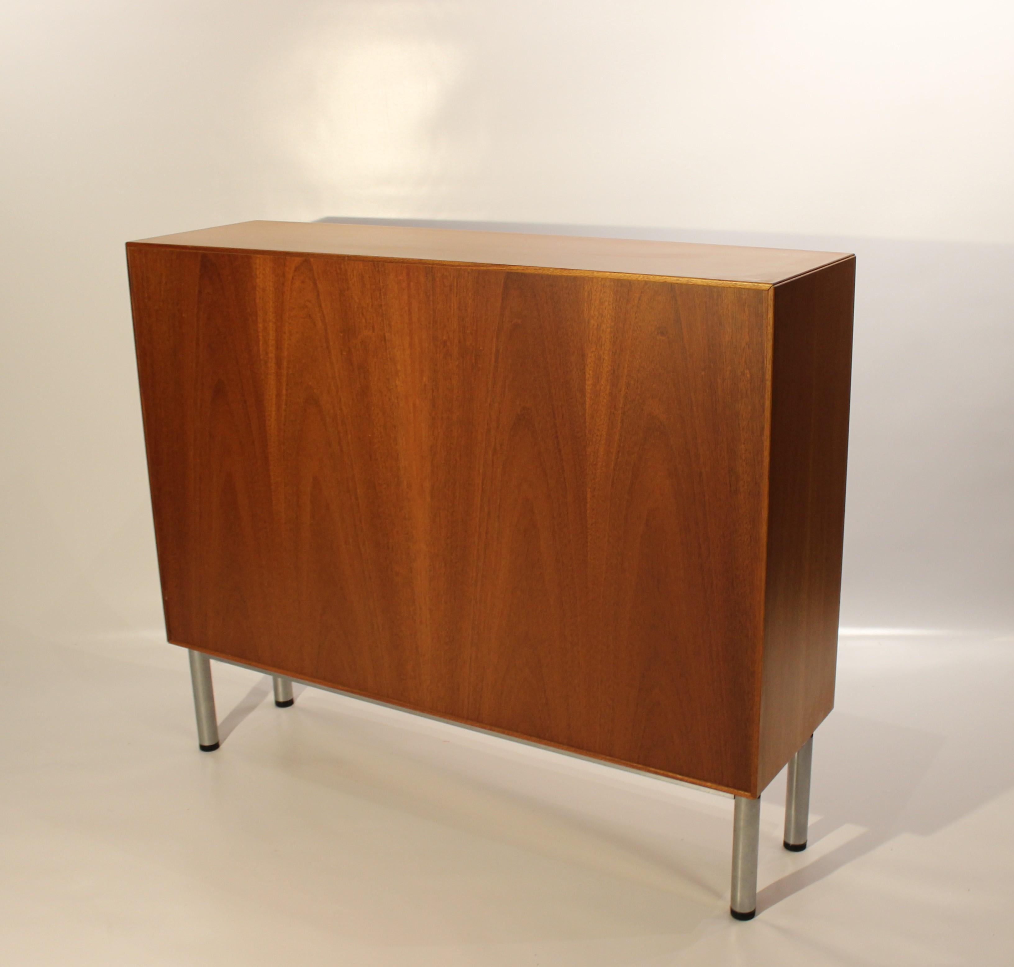 Mid-20th Century Bookcase of Light Mahogany and Danish Design from the 1960s