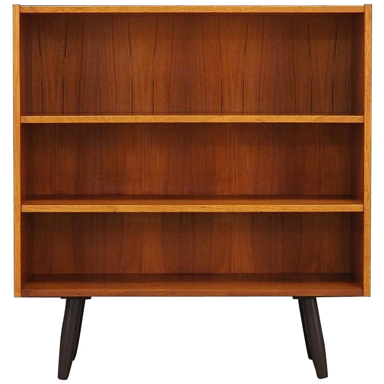 Bookcase Retro 1970s Teak Vintage Danish Design at 1stDibs