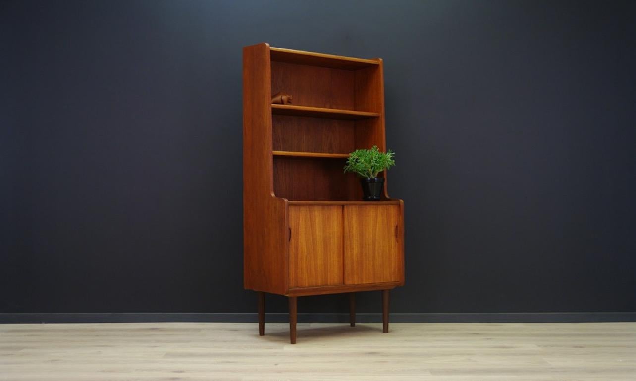 Mid-Century Modern Bookcase Retro Teak Danish Design Vintage
