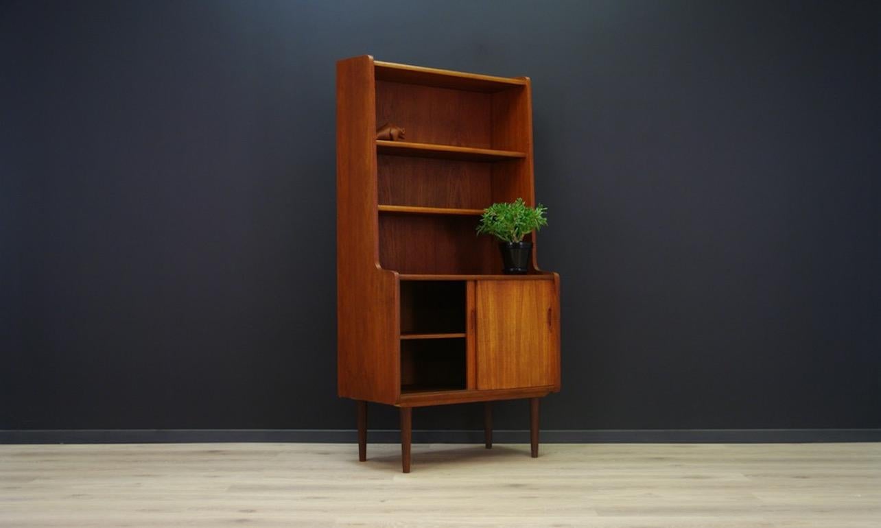Scandinavian Bookcase Retro Teak Danish Design Vintage