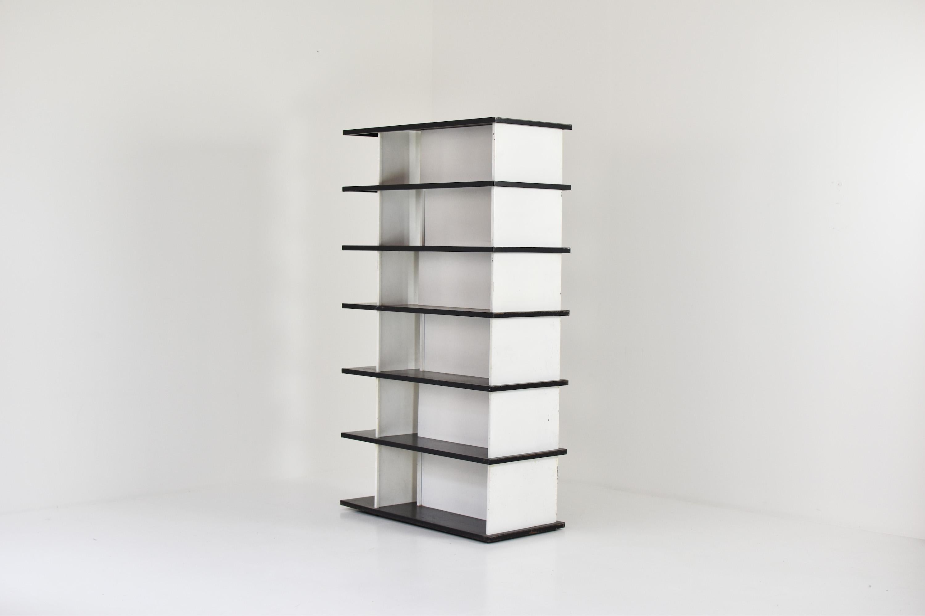 Mid-Century Modern Bookcase / Room Divider by Wim Rietveld for De Bijenkorf, the Netherlands 1960’s