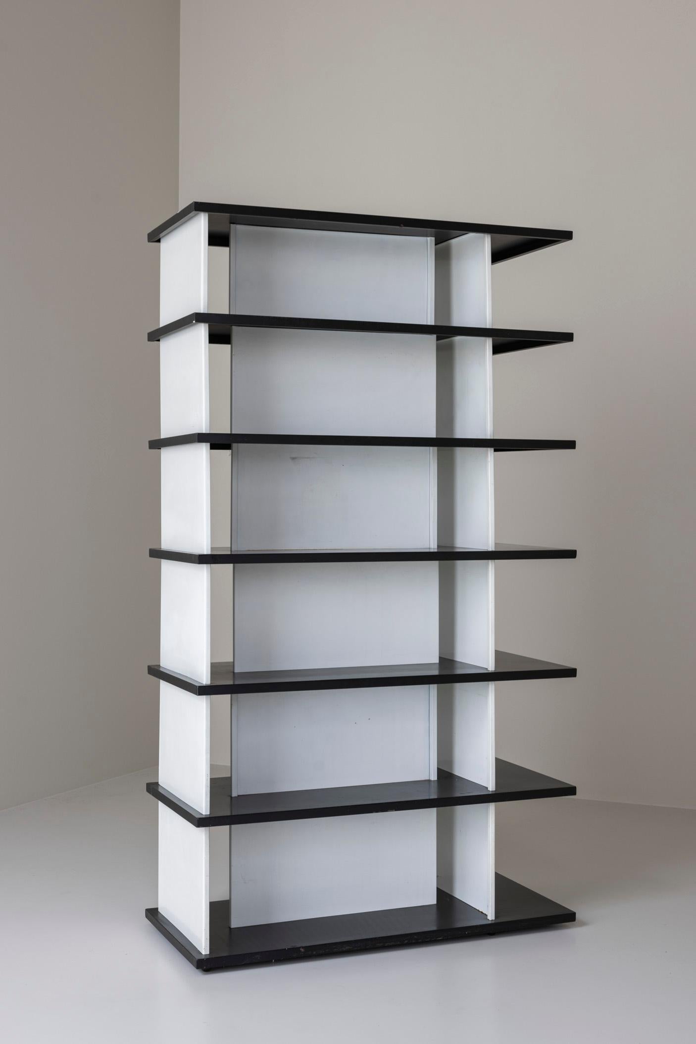 Bücherregal / Raumteiler von Wim Rietveld für De Bijenkorf, Niederlande, 1960er Jahre im Zustand „Gut“ im Angebot in Antwerp, BE