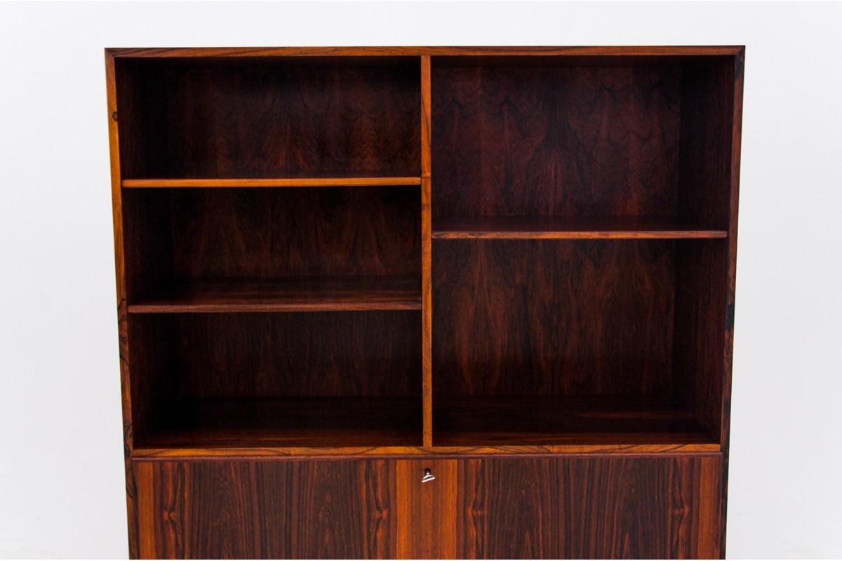 Scandinavian Modern Bookcase, Rosewood, Danish Design, 1960s