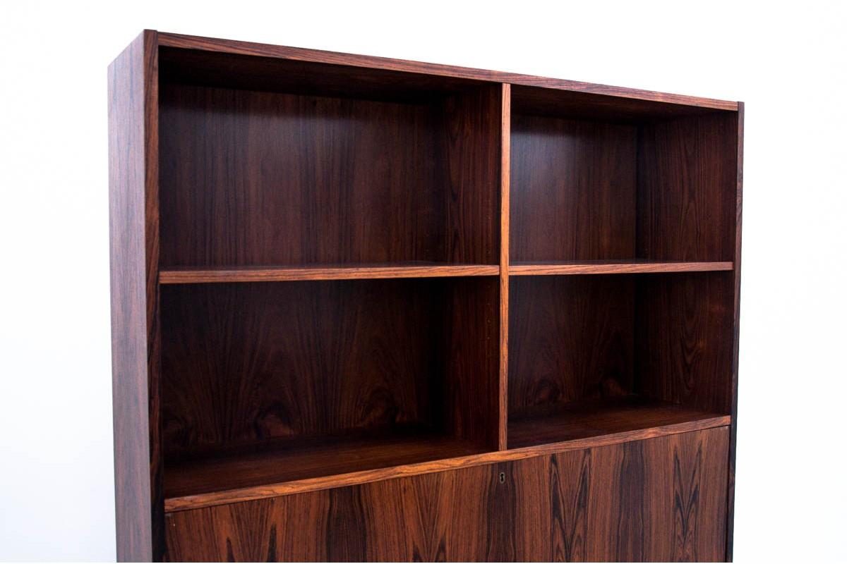 Bookcase, Rosewood, Danish Design, 1960s In Good Condition In Chorzów, PL