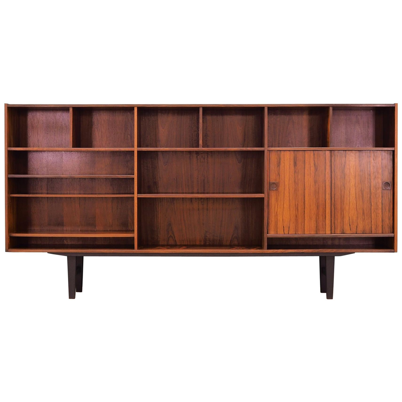  Bookcase Rosewood, Danish Design, 1960s, Producer Farsø