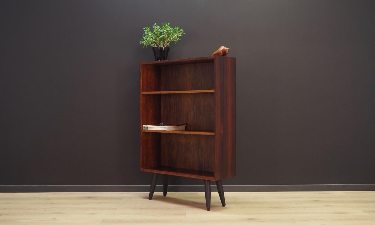Mid-Century Modern Bookcase Rosewood Scandinavian Design