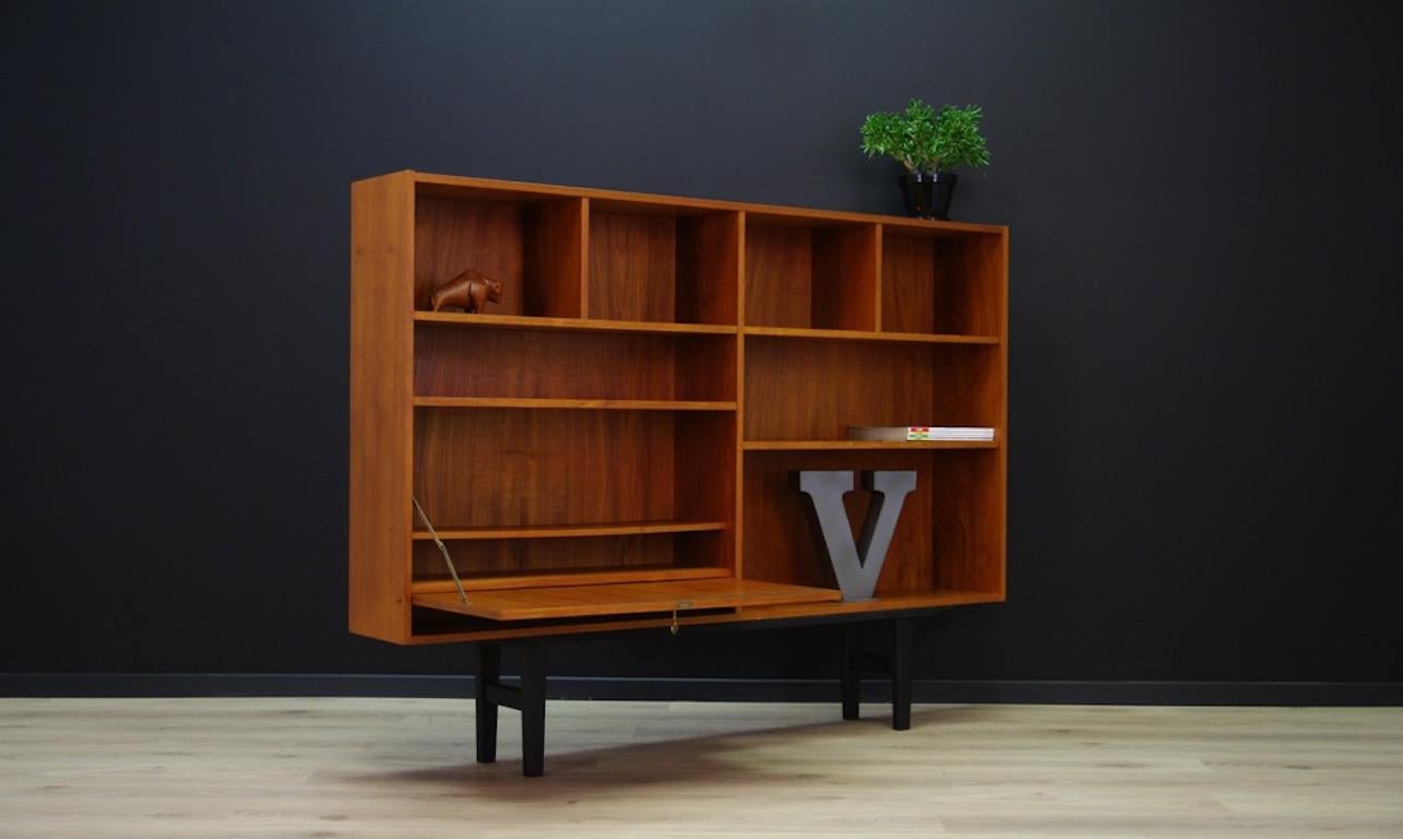 Late 20th Century Bookcase Scandinavian Design Teak Vintage