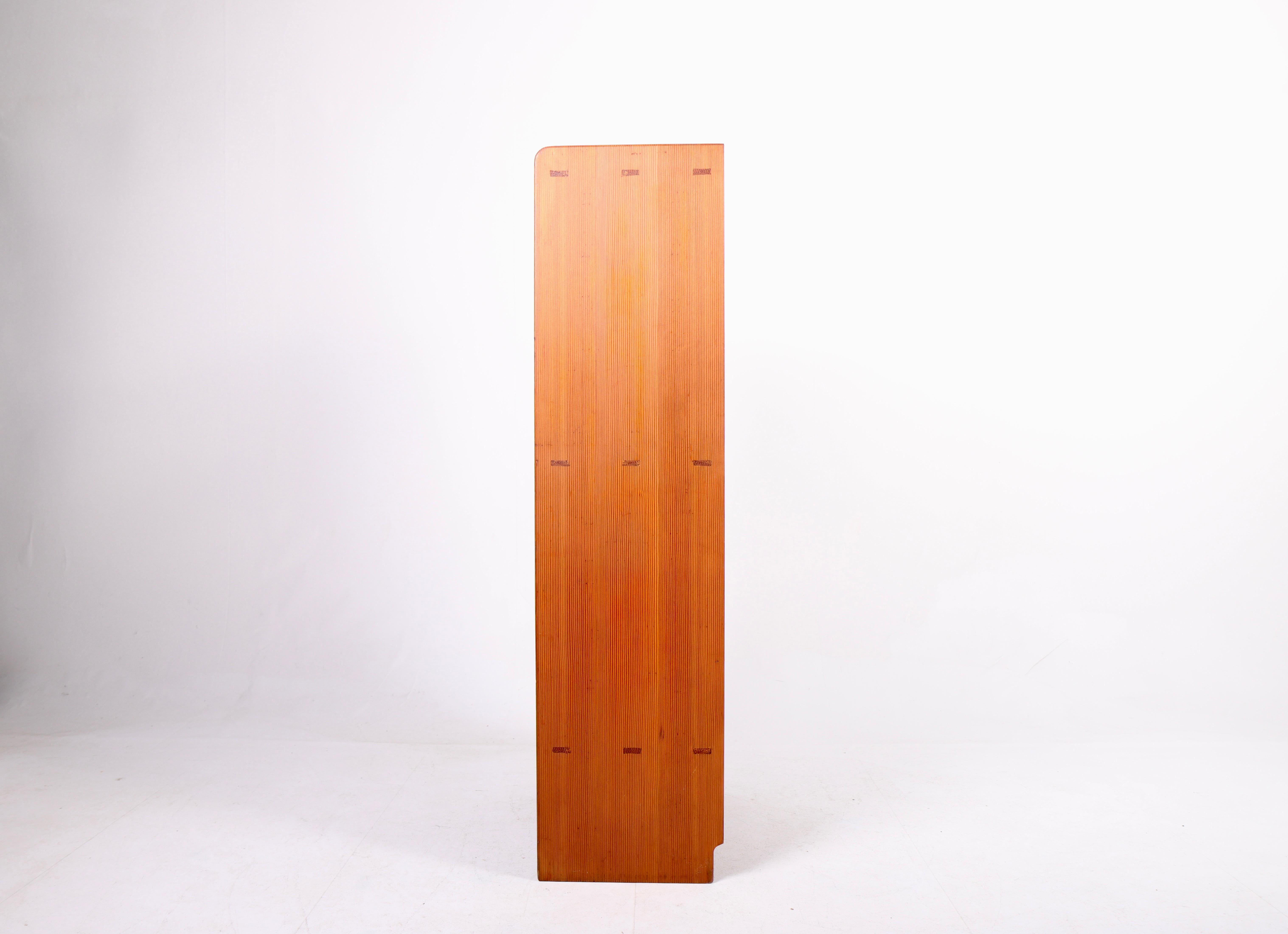 Bookcase Solid in Patinated Pine Designed by Martin Nyrop for Rud Rasmussen In Good Condition For Sale In Lejre, DK