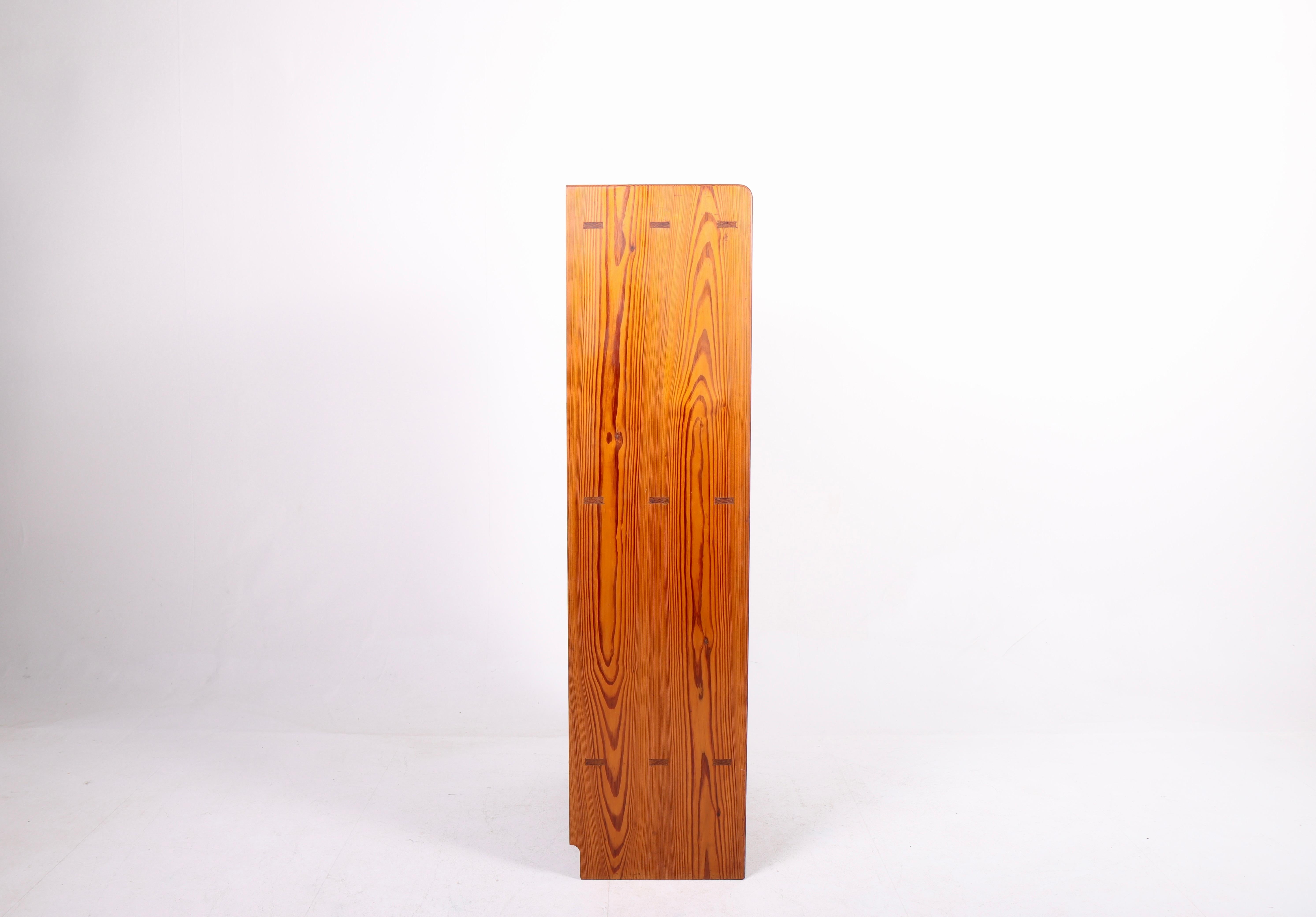 Early 20th Century Bookcase Solid in Patinated Pine Designed by Martin Nyrop for Rud Rasmussen For Sale