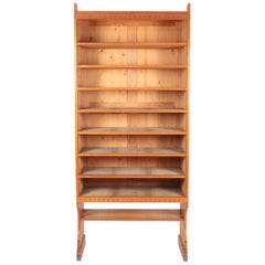 Bookcase Solid in Patinated Pine Designed by Martin Nyrop for Rud Rasmussen