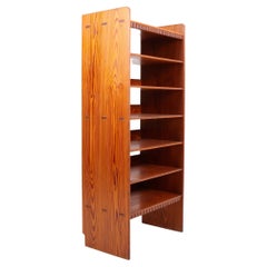 Bookcase Solid in Patinated Pine Designed by Martin Nyrop for Rud Rasmussen