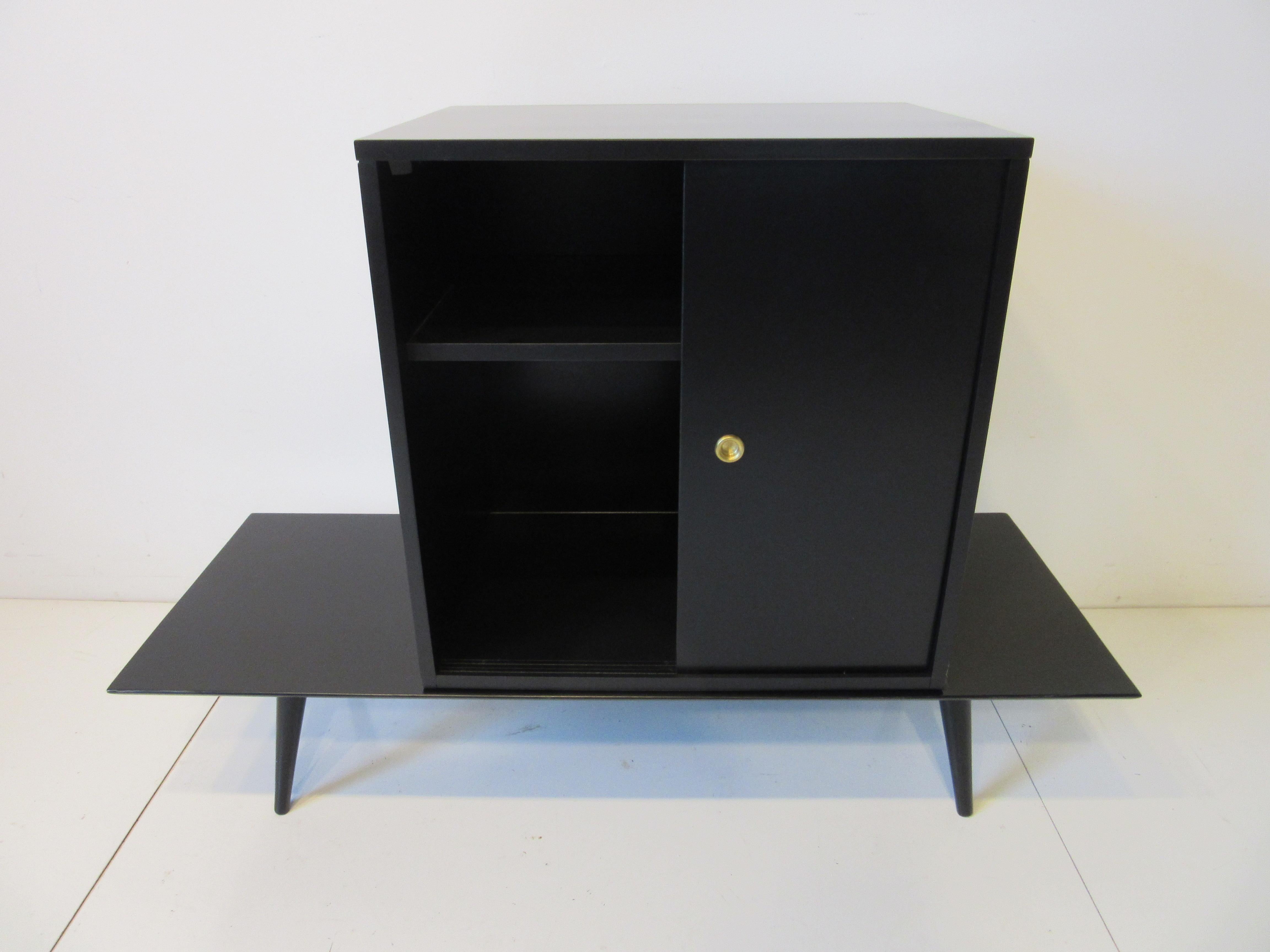 Wood Bookcase/Storage Cabinet by Paul McCobb Planner Group For Sale