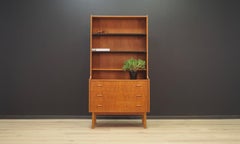 Bookcase Teak Danish Design Vintage, 1960s