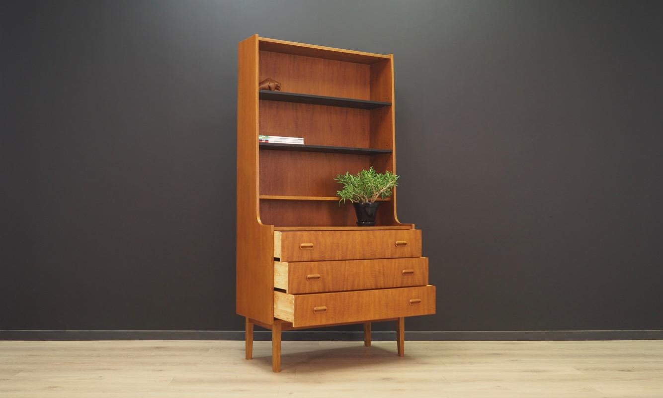 Bookcase Teak Danish Design Vintage, 1960s For Sale 2