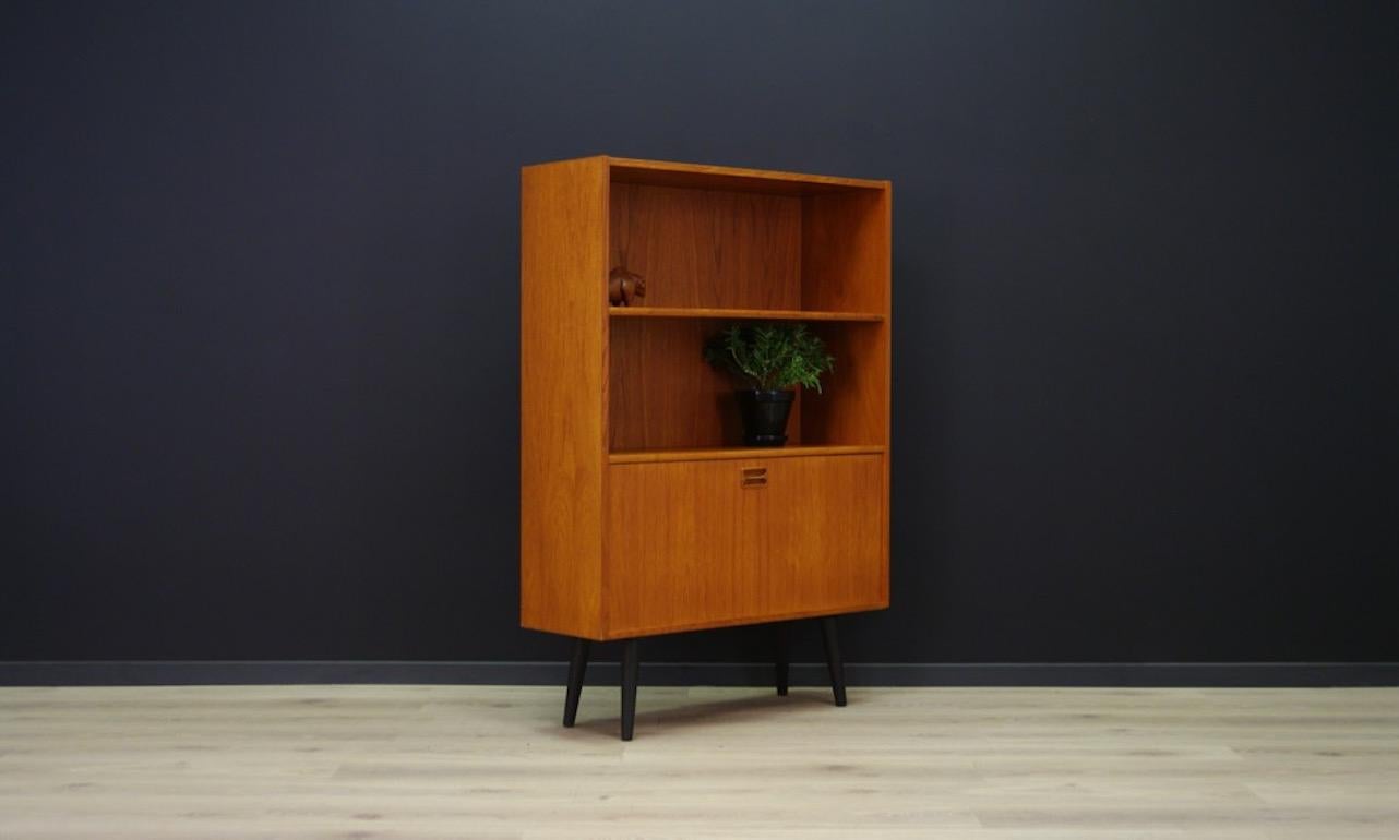 Mid-Century Modern Bookcase Teak Danish Design Vintage Retro
