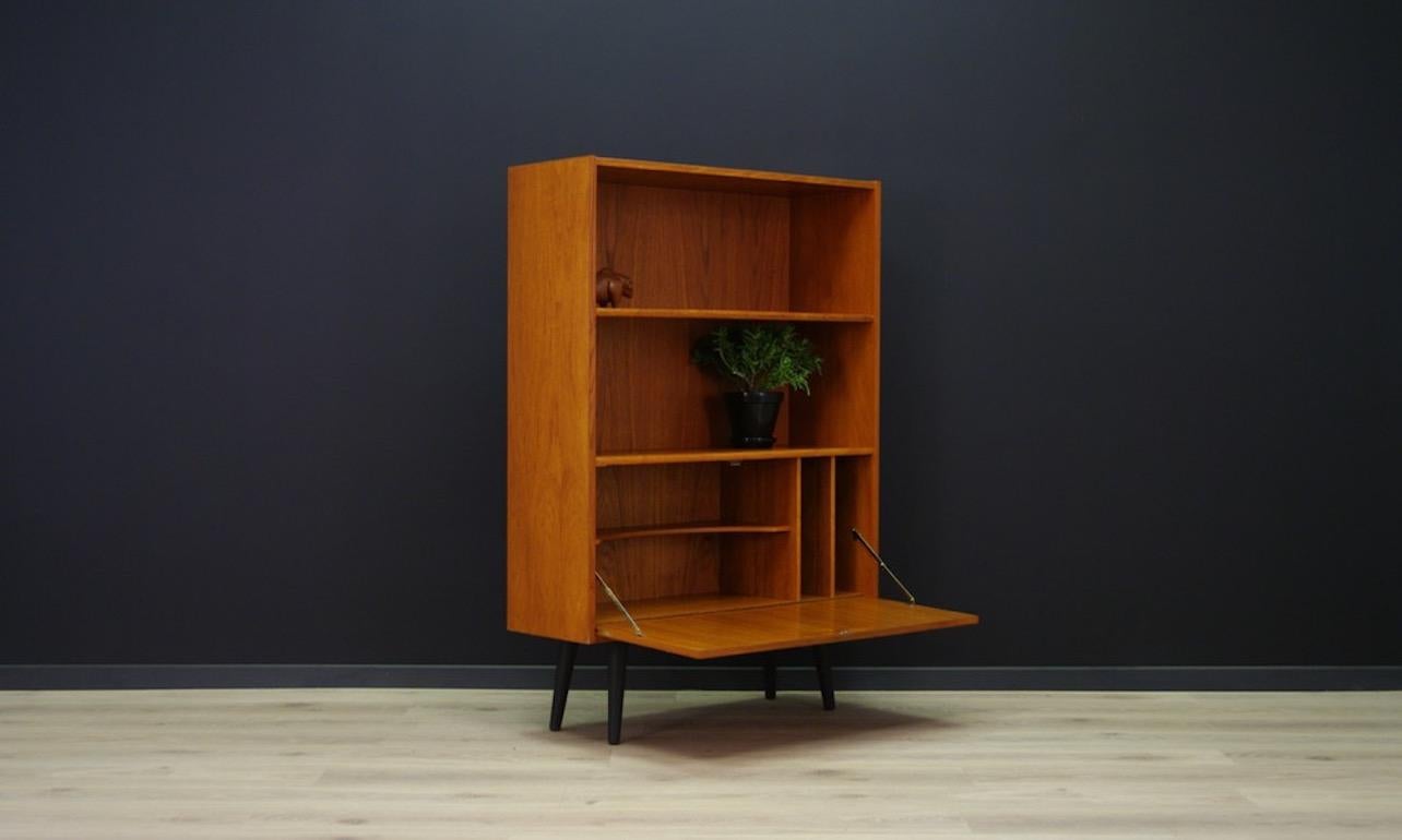 Late 20th Century Bookcase Teak Danish Design Vintage Retro