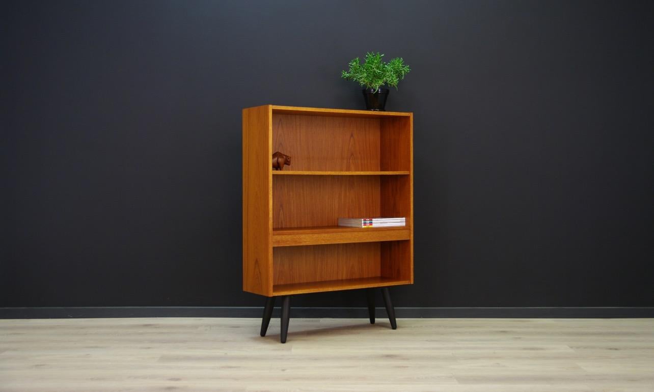 Mid-Century Modern Bookcase Teak Midcentury Danish Design