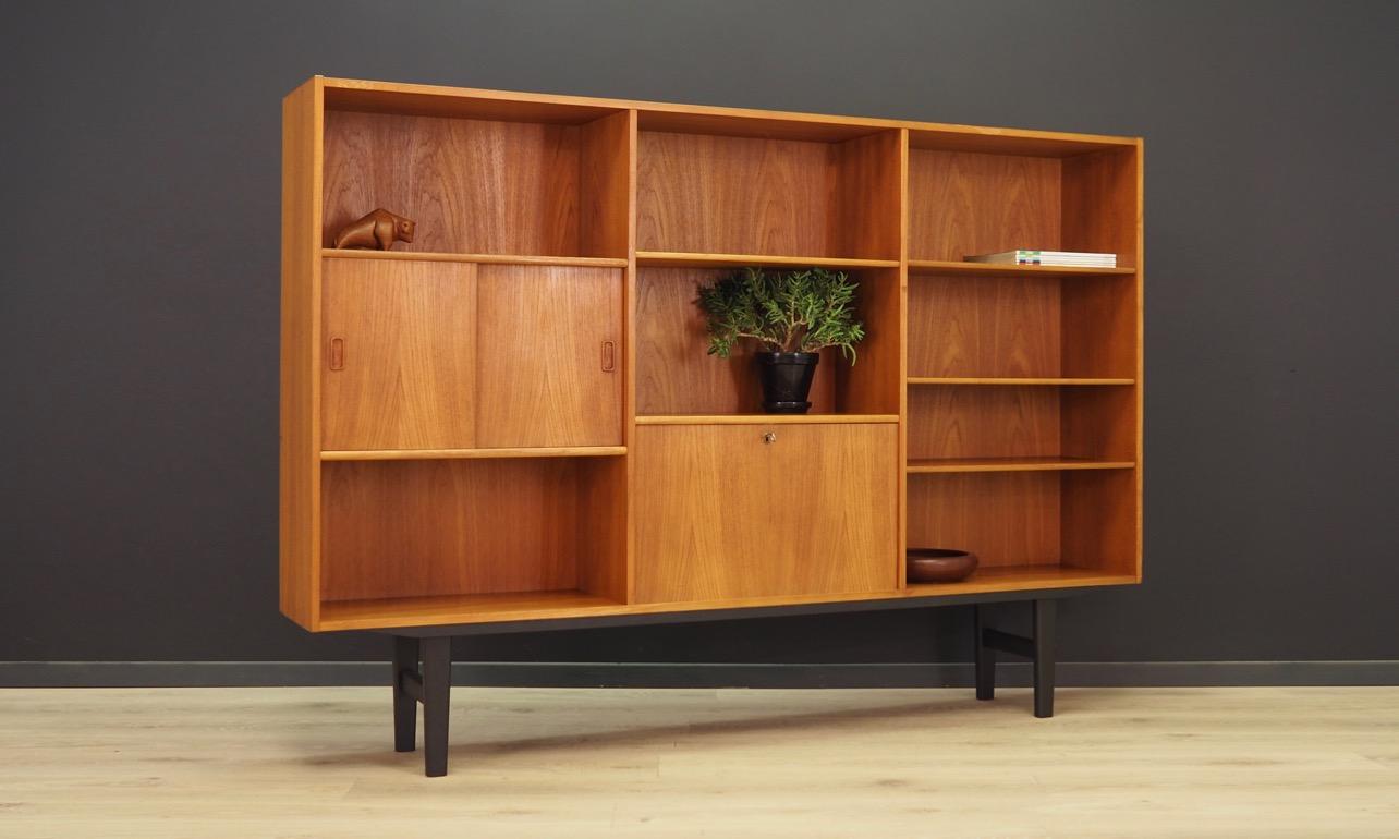 Mid-Century Modern Bookcase Teak Vintage Danish Design Retro