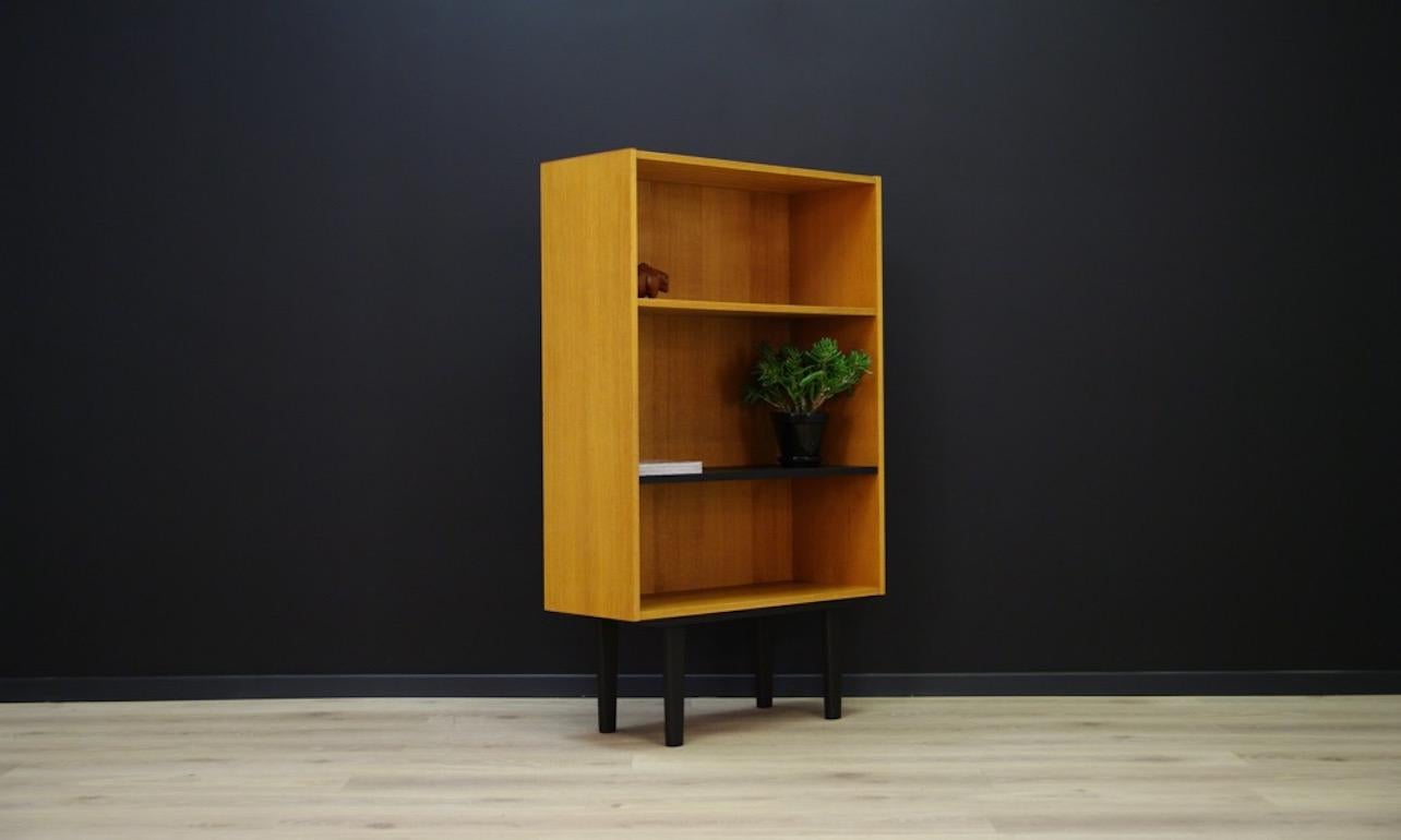 Mid-Century Modern Bookcase Teak Vintage Danish Design, 1960-1970
