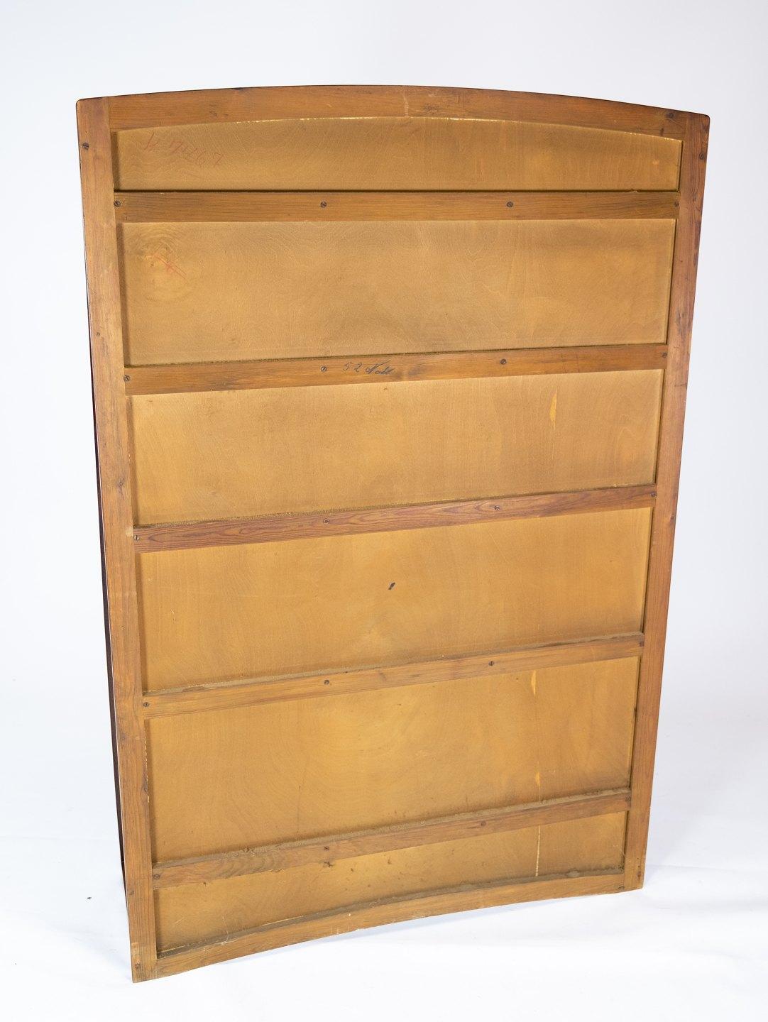 Bookcase with Cabinet Beneath in Walnut of Danish Design from the 1950s 2