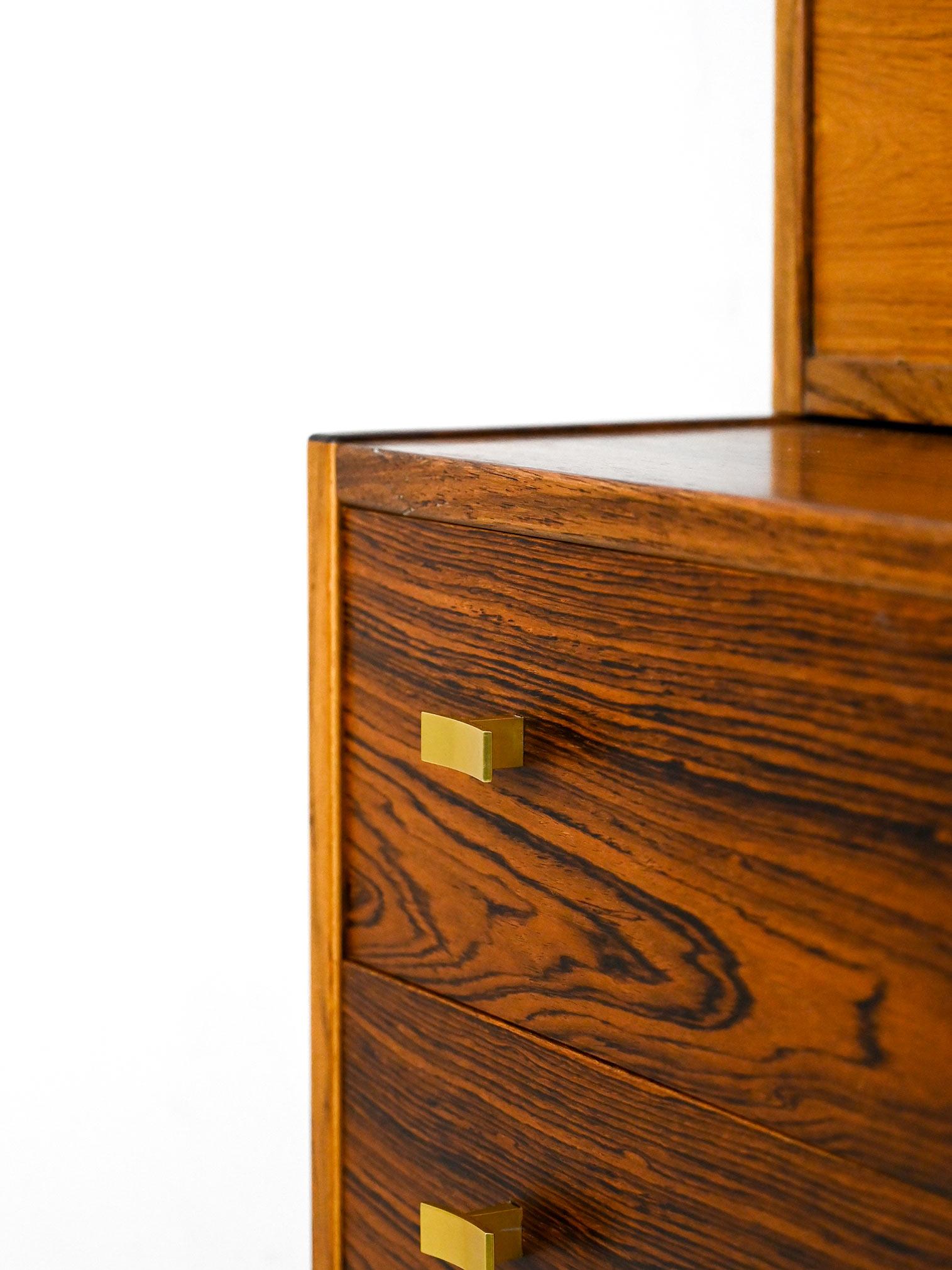Bookcase with Drop-Down Desk 5