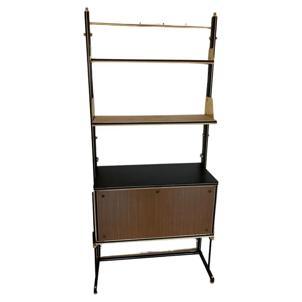 Bookcase with Flap Compartment by Umberto Mascagni, 1950s For Sale