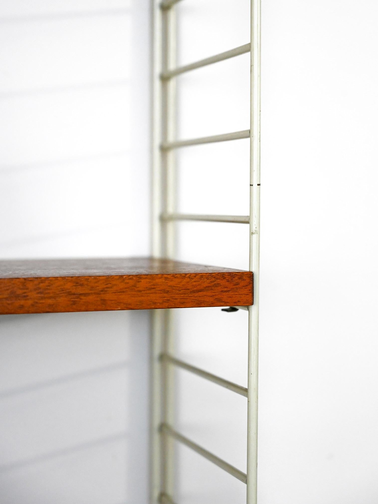 Bookcase with Metal Frame 'String' at 1stDibs