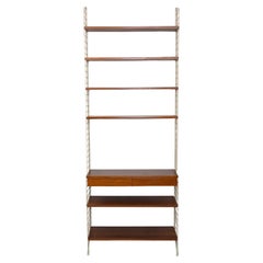 Bookcase with Metal Frame 'String'