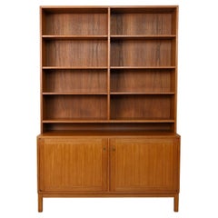 Retro Bookcase with Sideboard