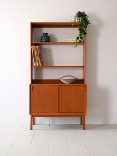 Bookcase with Sliding Doors