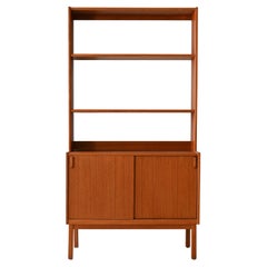 Bookcase with Sliding Doors