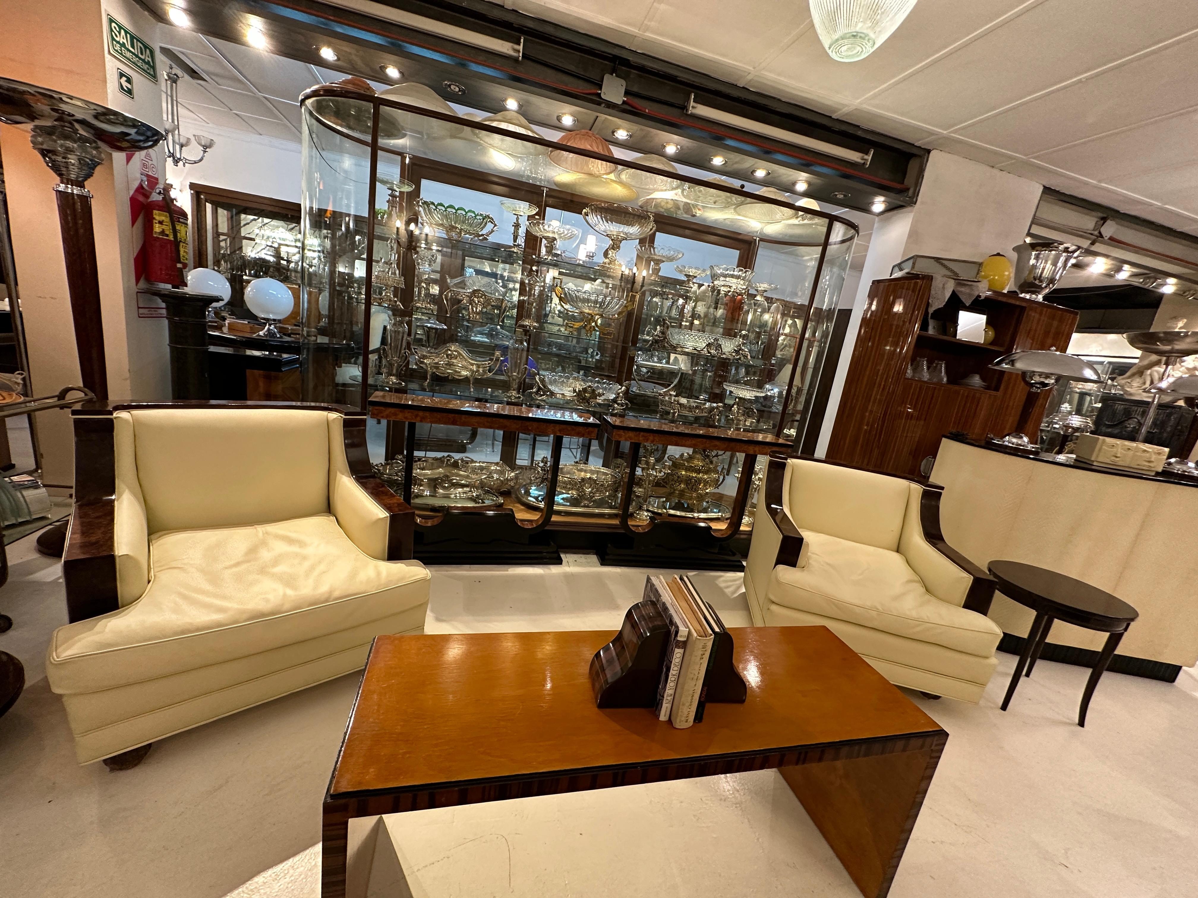 Fermalibri in legno, Wood , Stile: Art Deco in vendita 8