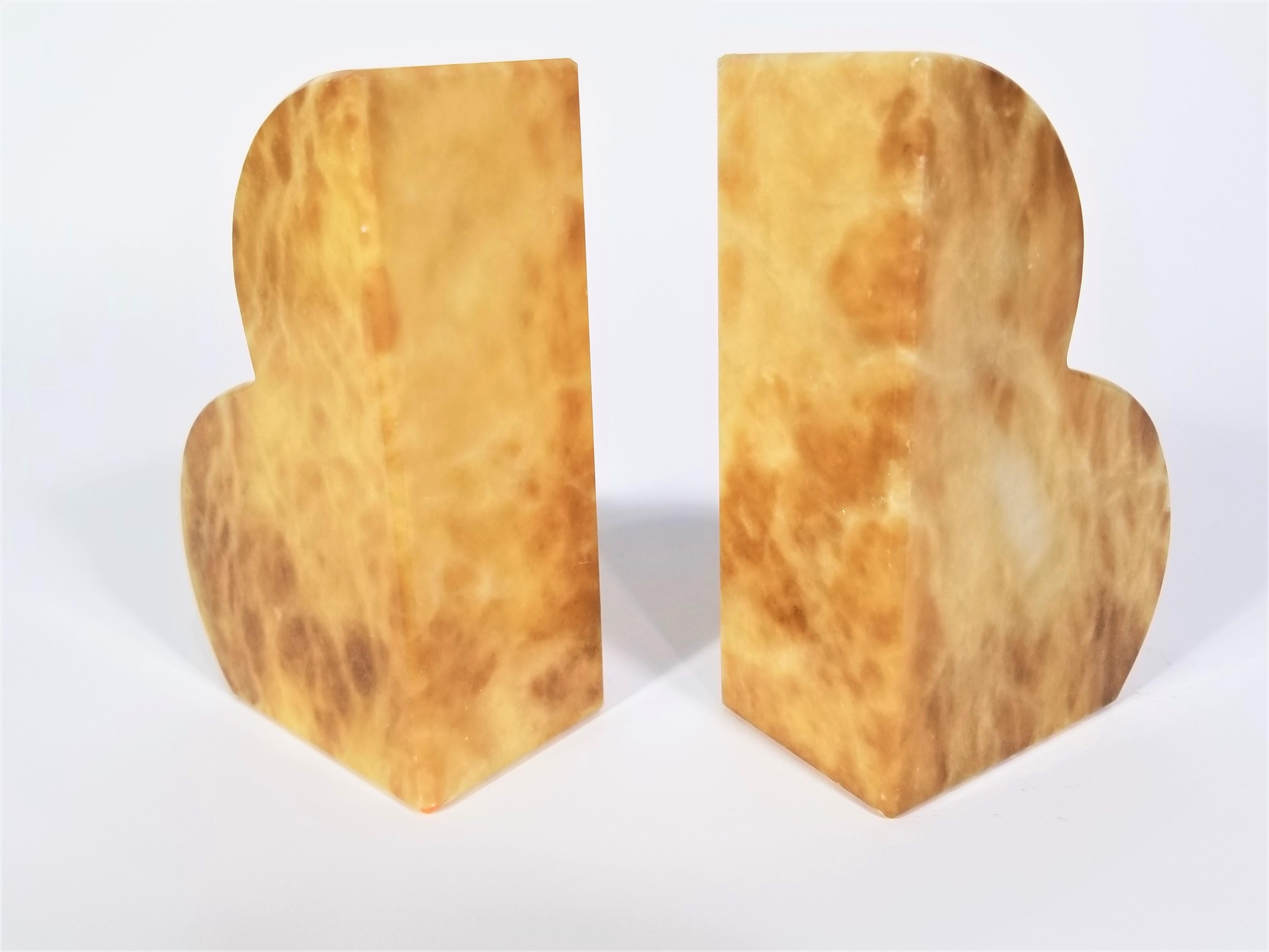 Bookends Italian Marble Made in Italy Mid Century 6