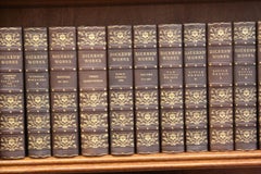 Books Charles Dickens Complete Writings. Leather-Bound Antique Collection