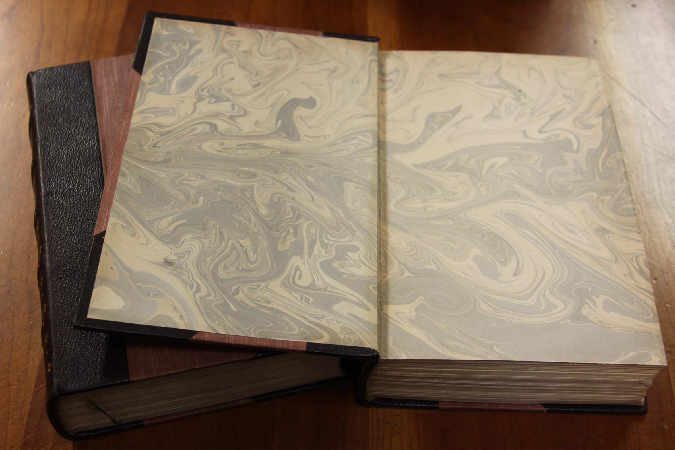Books Charles Dickens Complete Writings. Leather-Bound Antique Collection In Excellent Condition In New York, NY